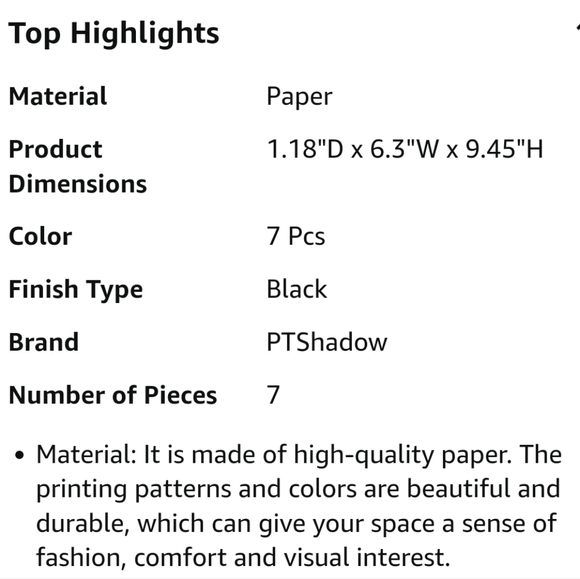 New 7 Pcs Decorative Books for Home - Picture 14 of 14